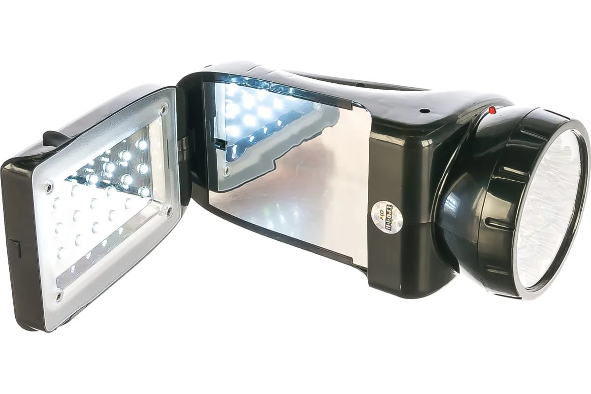 Фонарь ручной аккумуляторный Трофи TSP12 LED акк.4В 1.8А.ч ЗУ 220В 