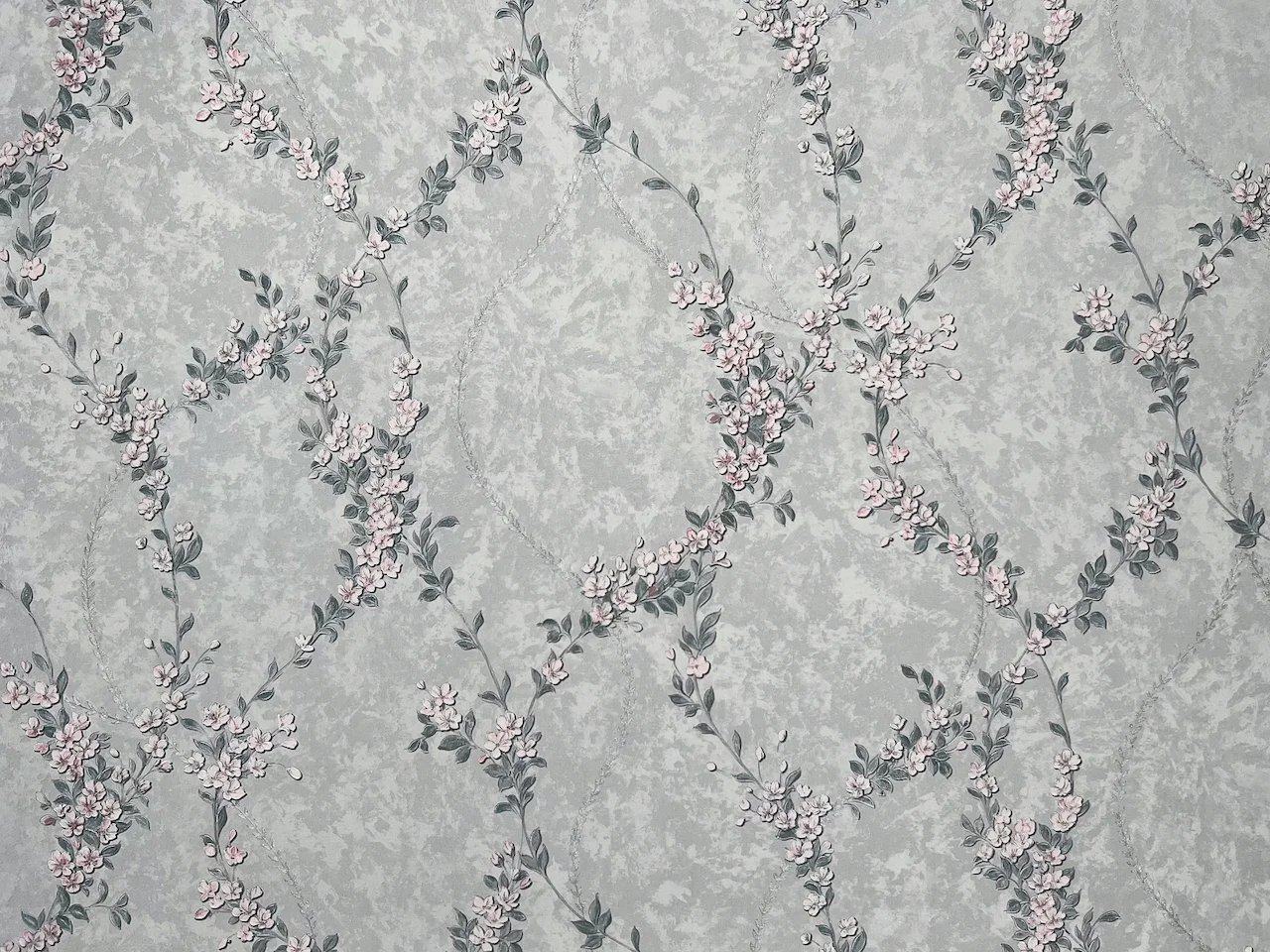 Обои МОФ Офелия виниловые на флизелиновой основе 1,06*10,05 м, светло-серый 4264-8 (6)