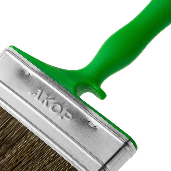 Кисть плоская 50х15 мм Работы по дереву Акор Мастер смешанная щетина