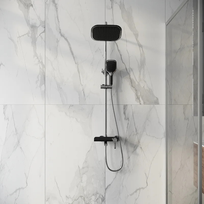 Душевая стойка Grossman Alba 500 K35 06 100/210 черный/хром