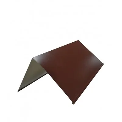 Конек металл  RAL 8017 коричневый  2000*300мм