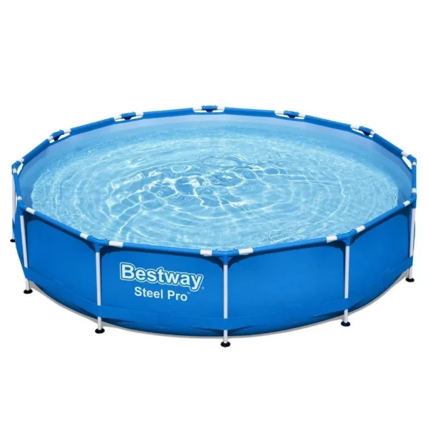 Бассейн каркасный 366*76см BESTWAY Steel Pro 56706BW, 6473л, синий