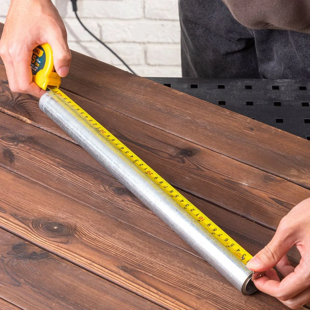 Рулетка 10 м х 25 мм Deli DL281025 клипса, ремешок