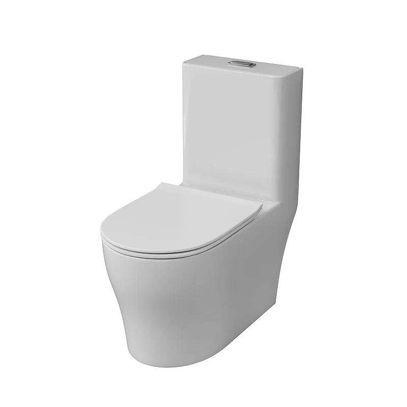 Унитаз напольный Grossman Classic GR-4488SQ 700*375*780 безободковый, микролифт, белый