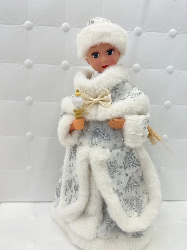 Фигура новогодняя Снегурочка 40см