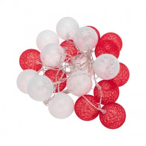 Гирлянда светодиодная Тайские фонарики Магия 20LED USB Neon-Night 304-007 3,5 м, теплый белый