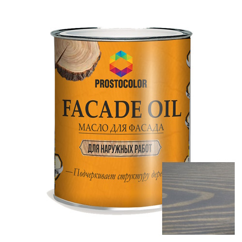 Масло для фасада PROSTOCOLOR Графит 0,75 л
