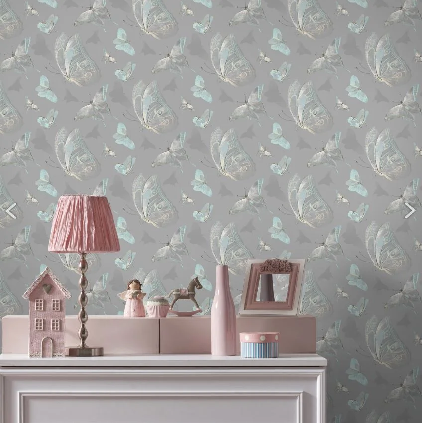 Обои ERISMANN It's my room виниловые на флизелиновой основе 1,06*10,05 м, серый 60670-07 (6)