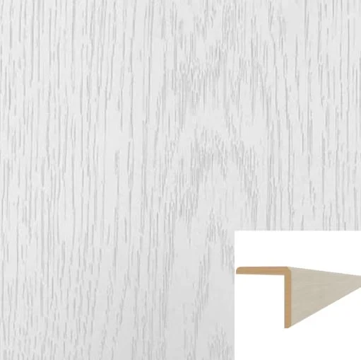 Угол универсальный МДФ 2710*55*6мм Ясень белый (8)