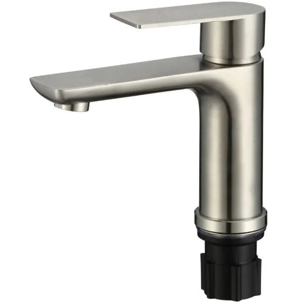 Смеситель для раковины однорычажный Fmark FS8801, сатин