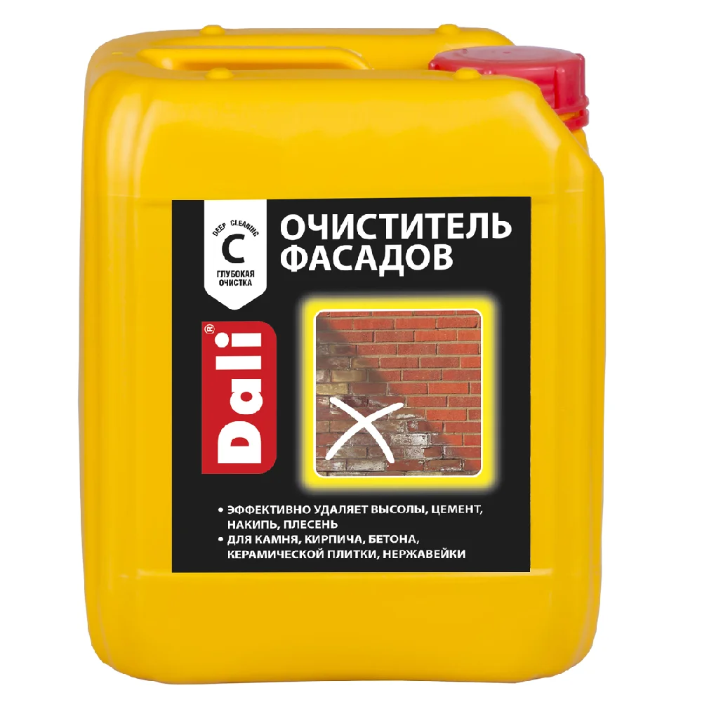 Очиститель фасадов Dali для минеральных поверхностей, 10 л