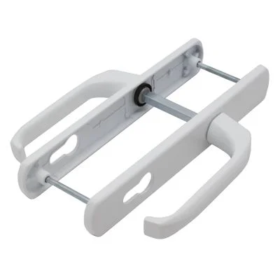 Ручка дверная на планке для ПВХ дверей Z4M3-92 WHITE, белый