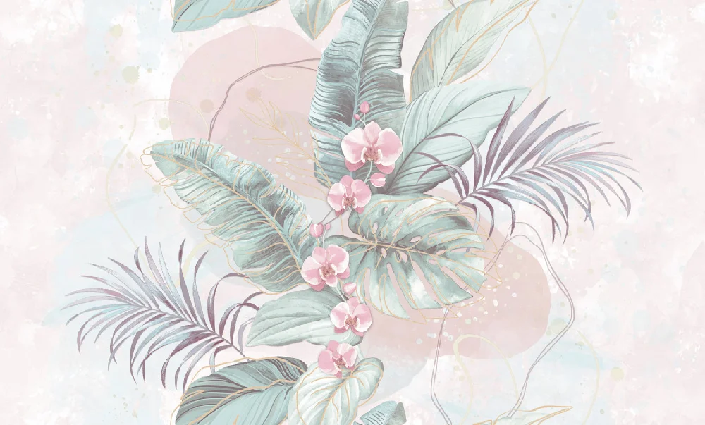 Обои WallSecret Elite Jamaica виниловые на флизелиновой основе 1,06*10,05 м, мультикол. 8768-23 (6)*