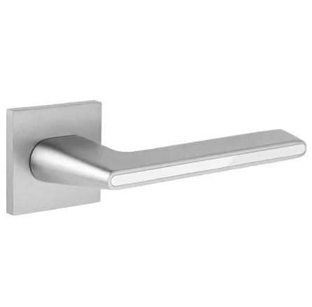 Ручки дверные Code Deco Slim H-30118-A-CRS/W сатинированный хром