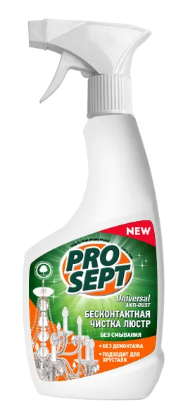 Средство для чистки люстр Universal Anti-Dust PROSEPT  500мл