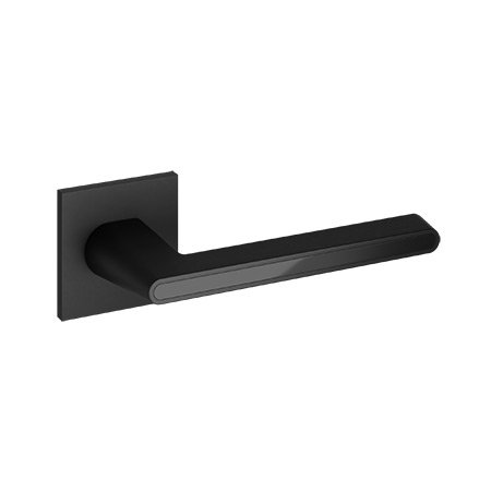 Ручки дверные Code Deco Slim H-30118-A-BLM/B черный матовый