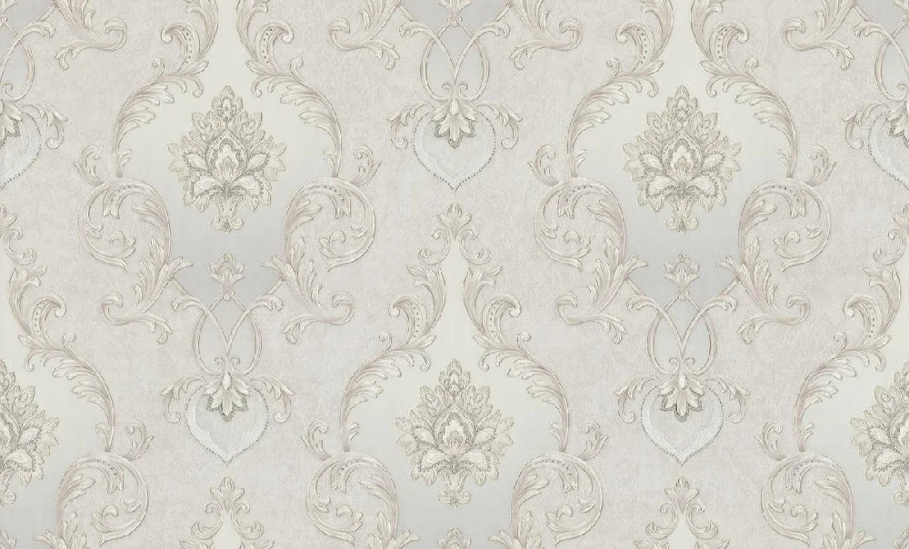 Обои МОФ Виктория виниловые на флизелиновой основе 1,06*10,05 м, серый 4250-5 (6)