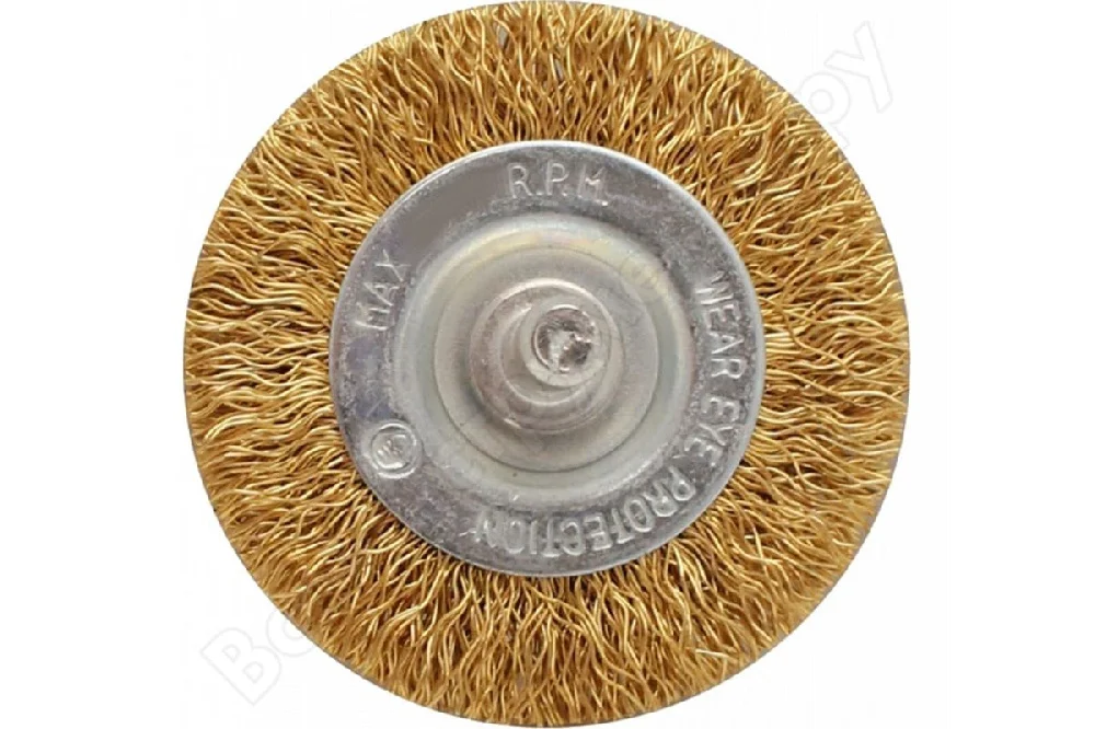 Щетка витая для дрели 100мм плоская Matrix