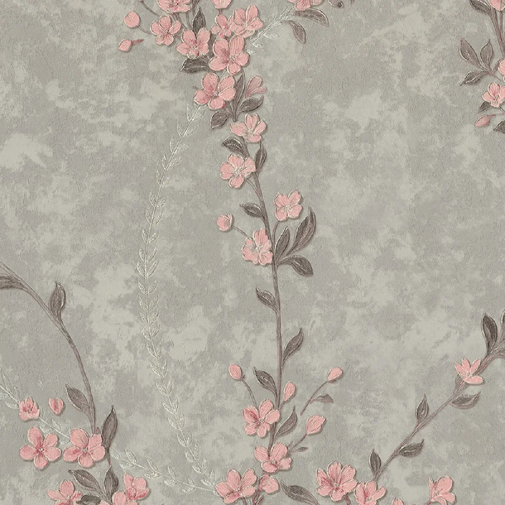 Обои МОФ Офелия виниловые на флизелиновой основе 1,06*10,05 м, светло-серый 4264-8 (6)