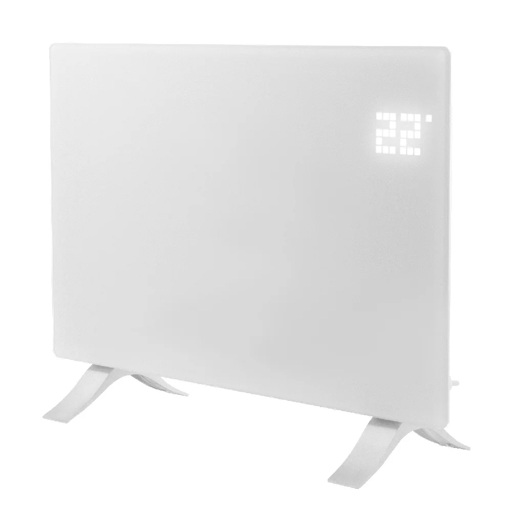Обогреватель (конвектор) электрический OptiPrime-2000, Wi-Fi, цифровой термостат, тачскрин, Denzel