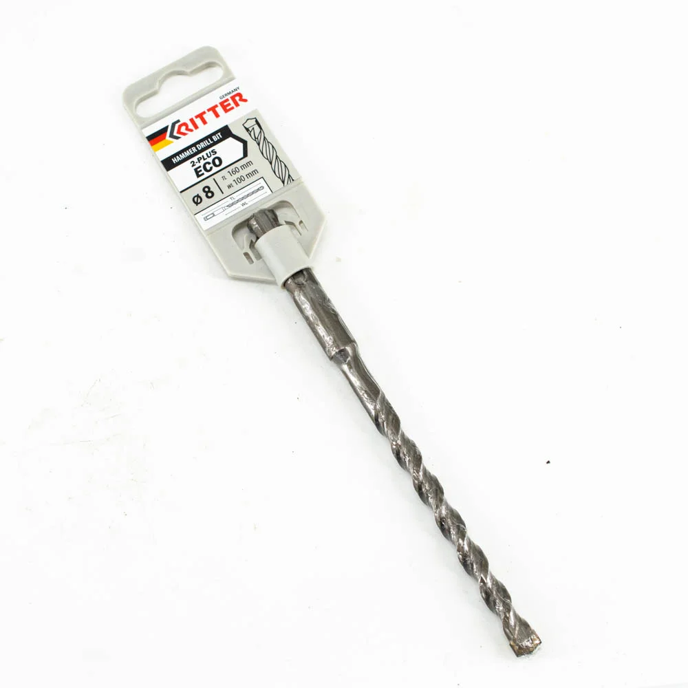 Бур 8*100/160мм SDS Plus Ritter Eco 2-plus