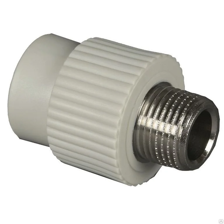 Муфта PPR комбин. НР 20 х 1/2" Lammin 180/30