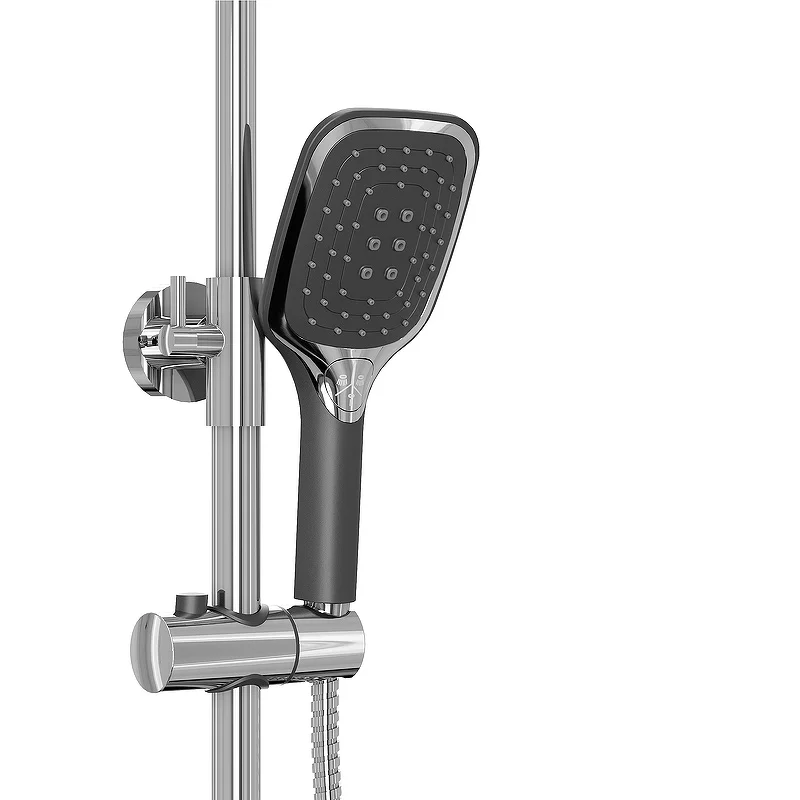 Душевая стойка Grossman Alba 500 K35 06 100/210 черный/хром