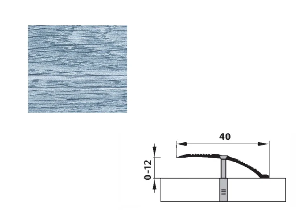 Порог АПС 005, 900 мм, алюм. ОС-010