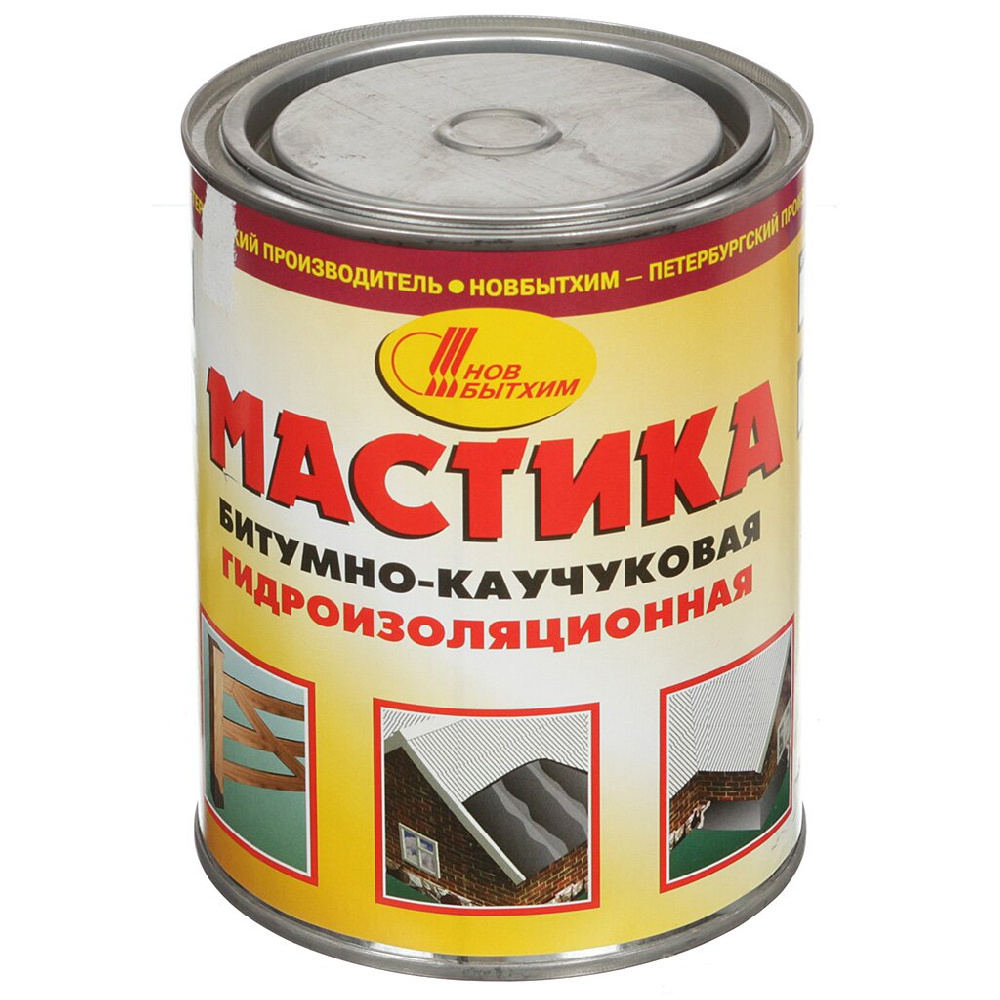 Мастика битумно каучуковая НБХ  1л