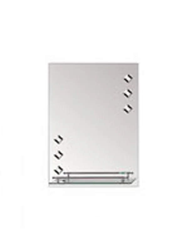 Зеркало для ванной комнаты с полочкой 450*600мм L655 LEDEME