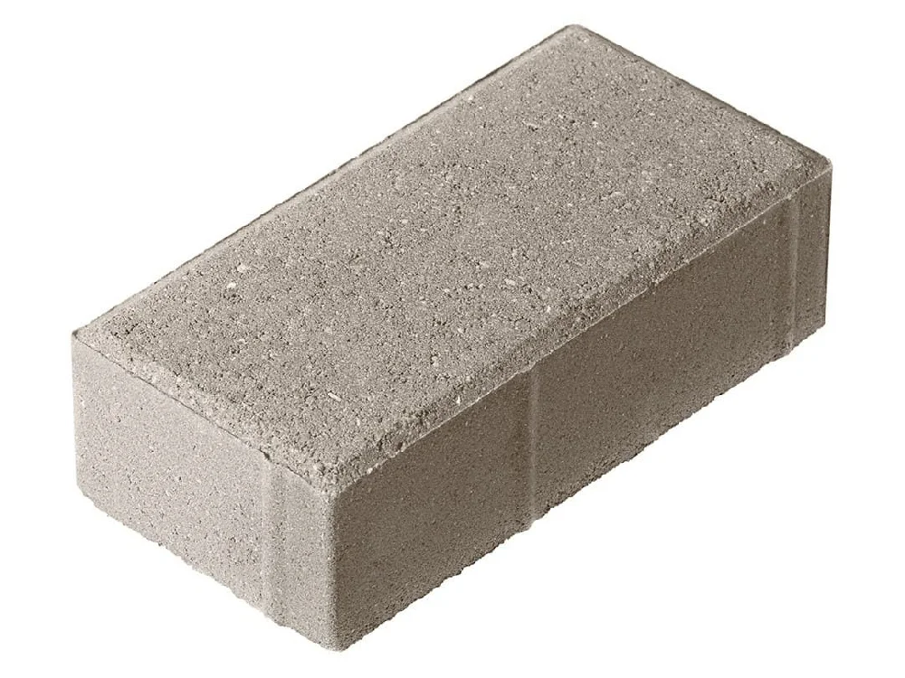 Брусчатка дорожная П16-6 (200*100) 60мм, серая (396)