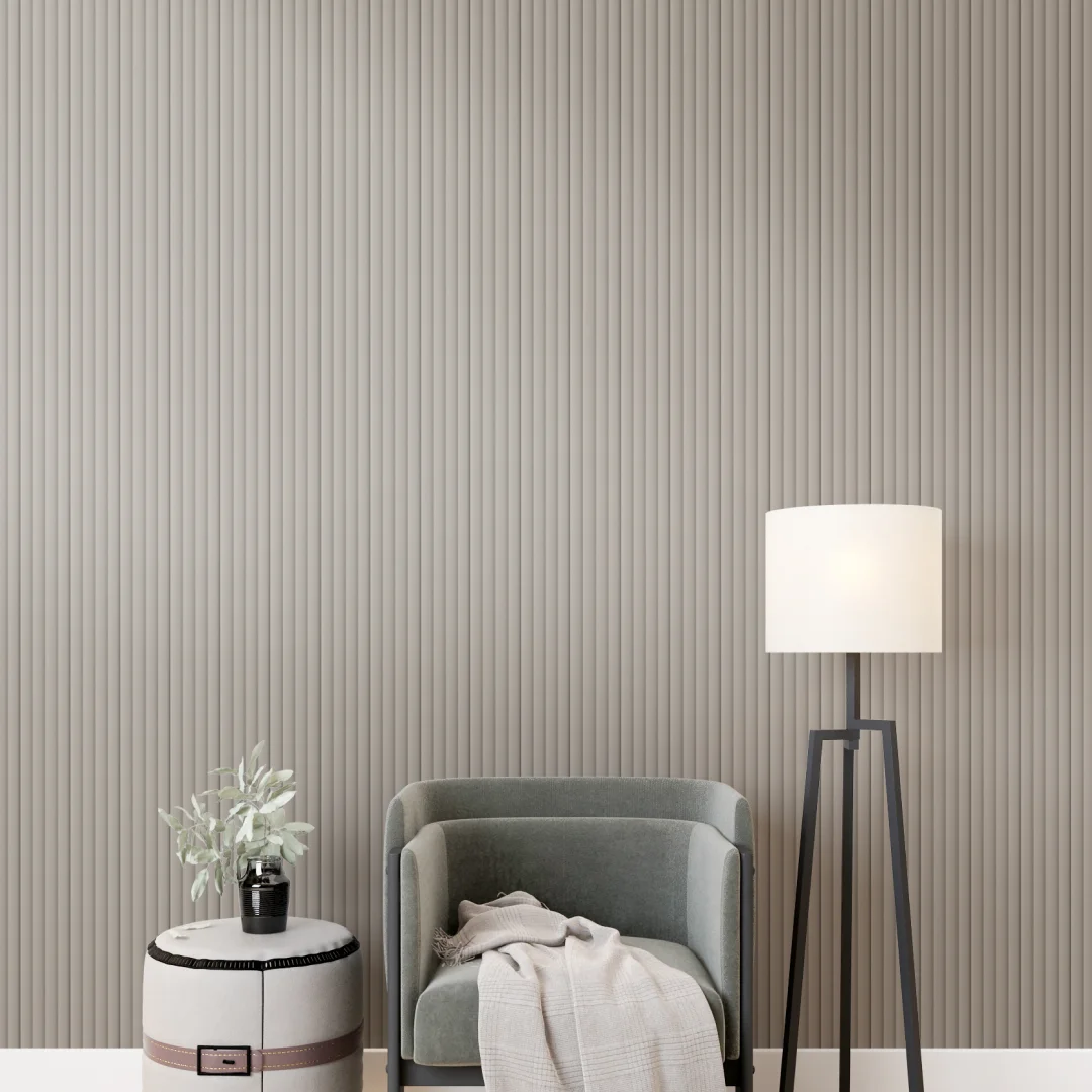 Профиль старт-финиш МДФ Stella Wave De Luxe Sandgrau 2700*55*16 (4шт)