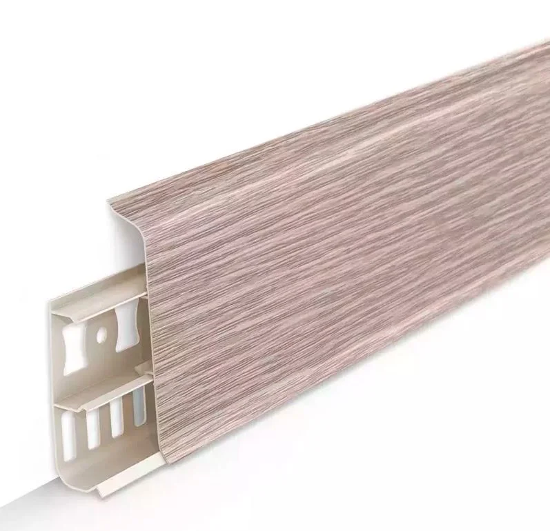 Плинтус напольный 70мм 2,2м Деконика, 229 Дуб латте