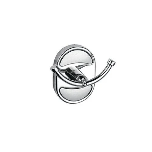 Крючок для ванной комнаты двойной Potato P2905-2, хром