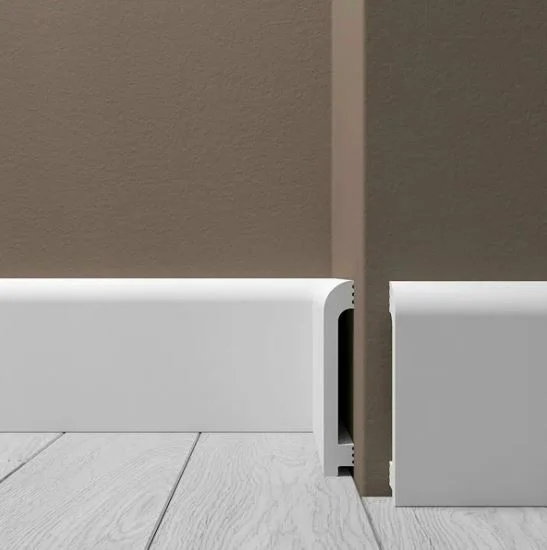 Плинтус напольный XPS POLYMER Н 3 100*16мм, 2м (15)