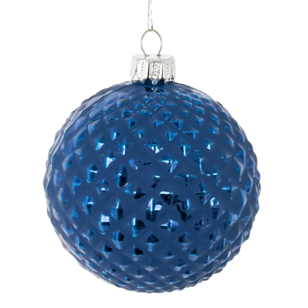 Набор шаров d 6 см 6 шт, синий арт 826683