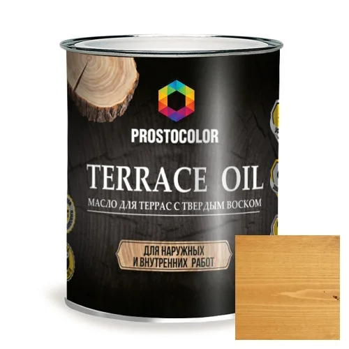 Масло для террас PROSTOCOLOR Дуб 2,2 л