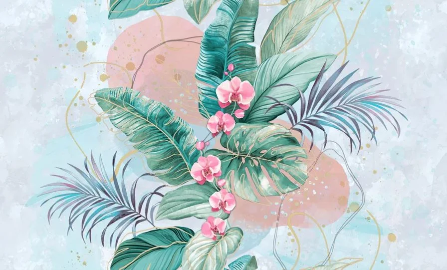 Обои WallSecret Elite Jamaica виниловые на флизелиновой основе 1,06*10,05 м, мультикол. 8768-24 (6)*