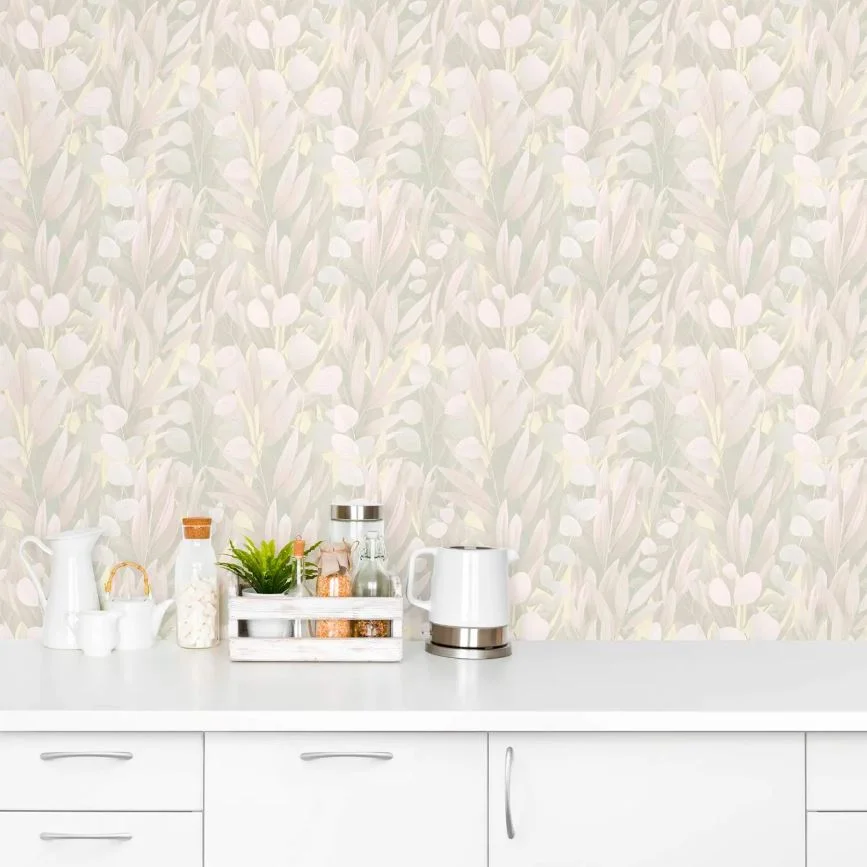 Обои Elysium Эвкалипт виниловые на бумажной основе 0,53х10,05м декор бежевый 908500Е (9)