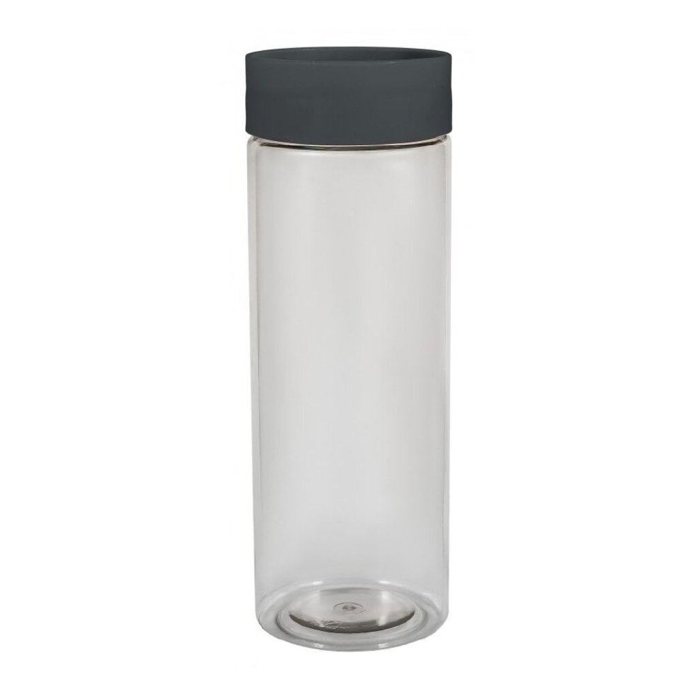 Банка для сыпучих продуктов пластик IDIland Asti 02830/02 черный, 1,5л