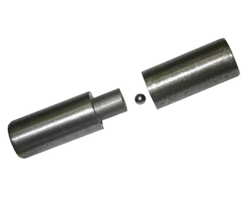 Петля гаражная с шаром D 28*120