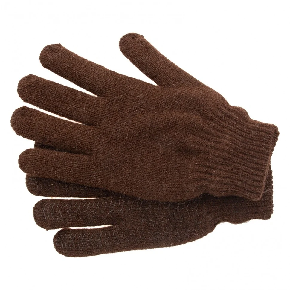 Перчатки утепл, верблюжья и овечья шерсть, ПВХ покрытие//Сибртех