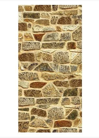 Панель ПВХ Грин Лайн, Каменная кладка (0,675м²) 8мм 2,7*0,25