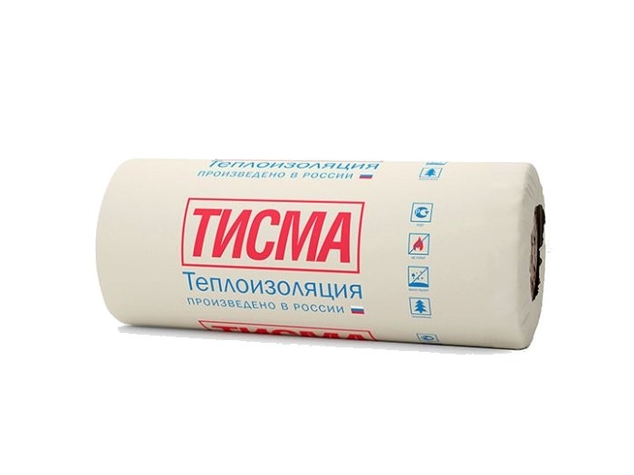 Утеплитель КНАУФ Тисма (8300*1200*50мм*2) рулон (19,92 м²/упак) (40)