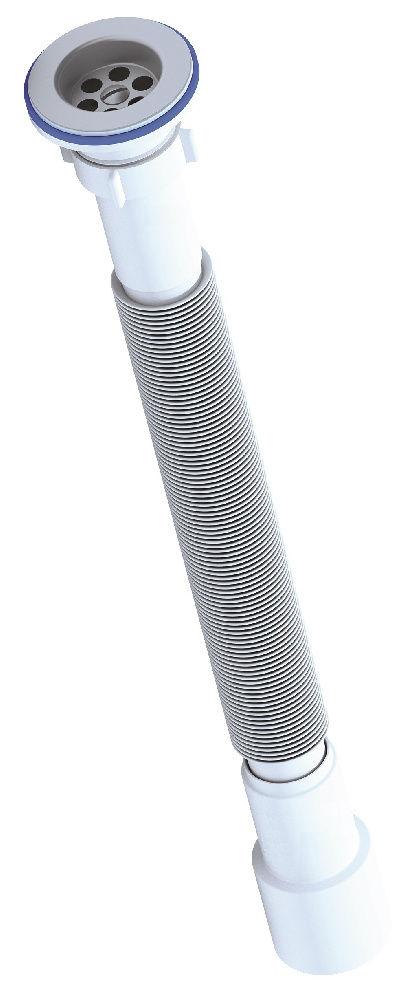 Сифон гофр. 1 1/2"D40/50 удлиненный G116