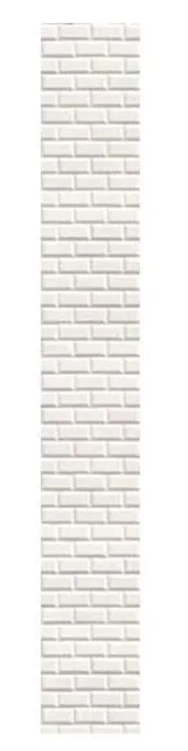 Панель ПВХ Бланш Фон (0,675м²) 8мм 2,7*0,25