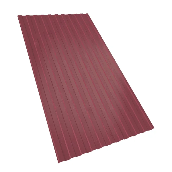 Профлист С8 RAL 3005 винно-красный 2000*1200мм 0,45мм (РЕАЛ)
