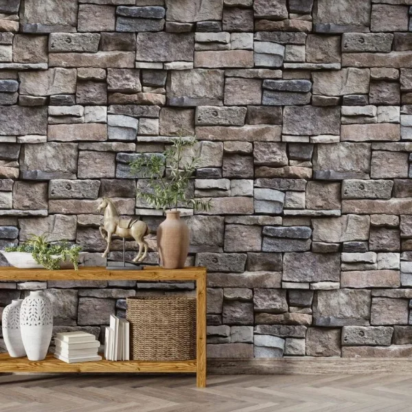 Обои бумажные Стоун дуплекс 0,53х10 м, 1127-021 (12)