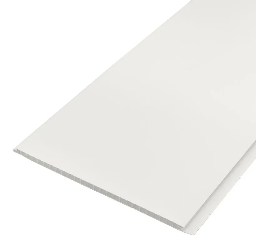 Панель ПВХ Белый матовый (6,75м²) 3,0*0,375 (6)