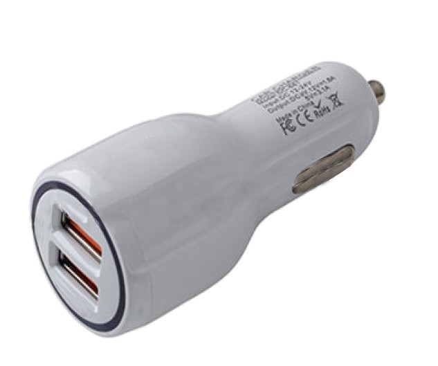 Автомобильное зарядное устройство USB (2 порта) AVS UC-123 (3,1А)
